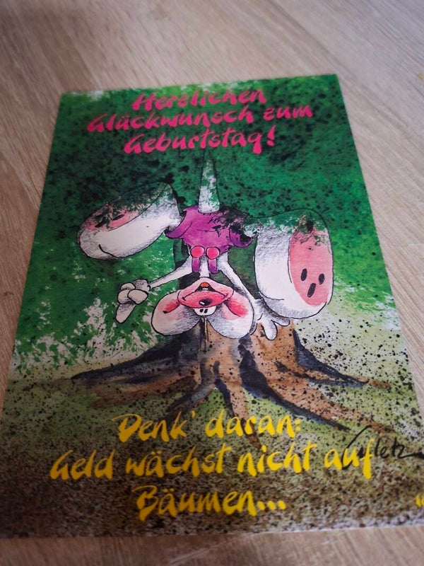 Diddl Geburtsklappkarte Nr. 16
