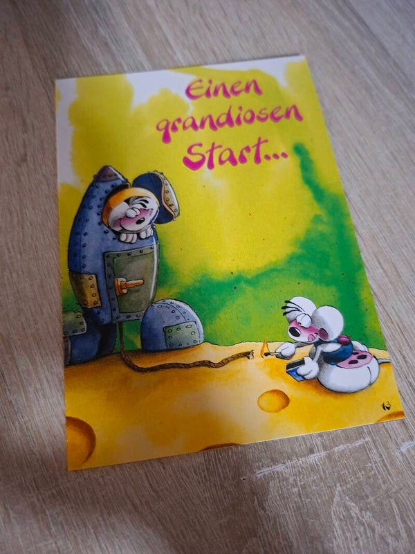 Diddl Geburtsklappkarte Nr. 13
