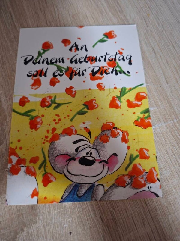 Diddl Geburtsklappkarte Nr. 14