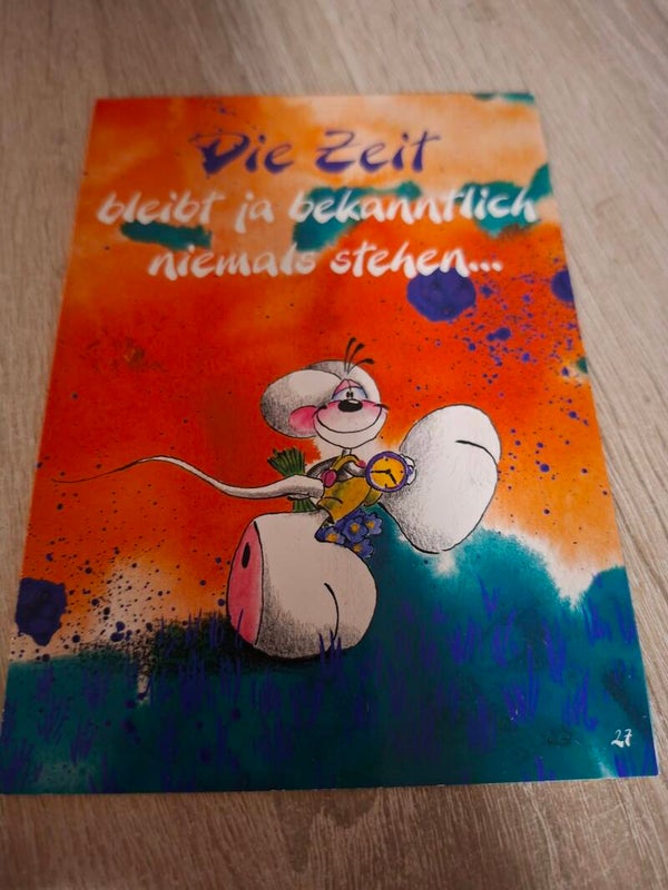 Diddl Geburtsklappkarte Nr. 27