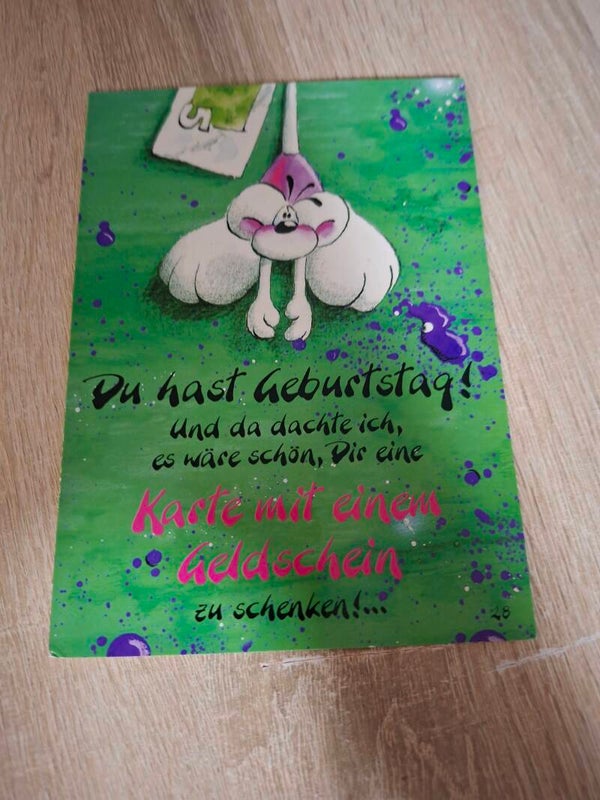 Diddl Geburtsklappkarte Nr. 28