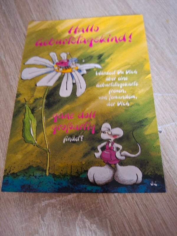Diddl Geburtsklappkarte Nr. 32