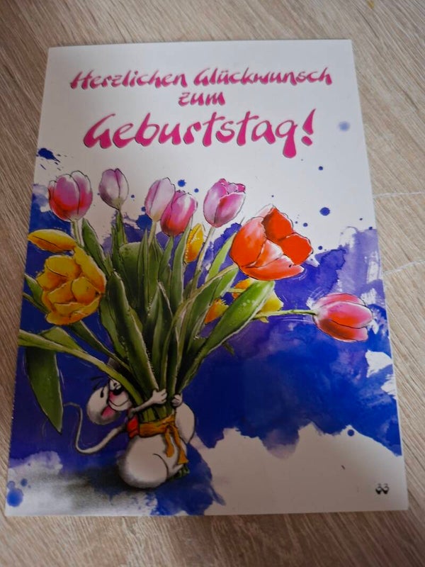 Diddl Geburtsklappkarte Nr. 33