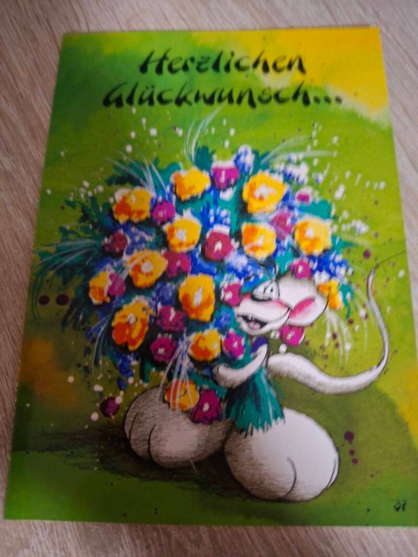 Diddl Geburtsklappkarte Nr. 37