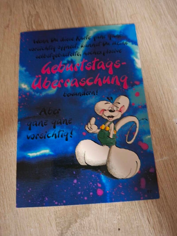 Diddl Geburtsklappkarte Nr. 44