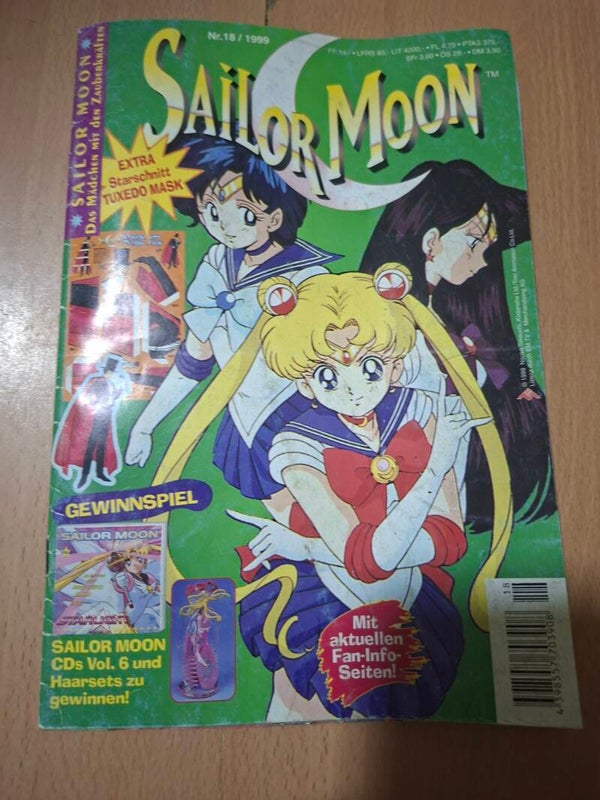 Sailor Moon comic Nr. 18 /1999