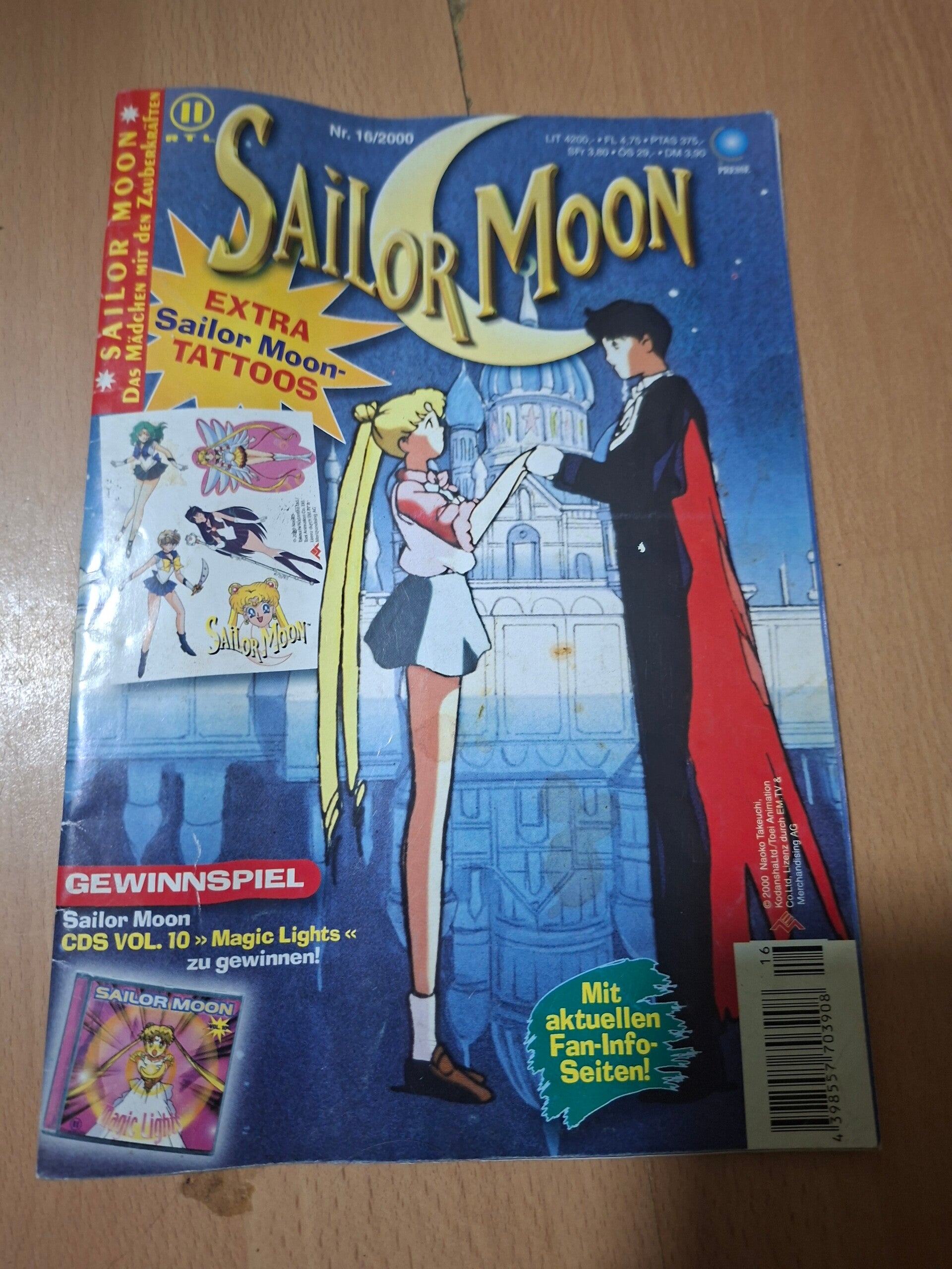 Sailor Moon comic Nr. 16/ 2000