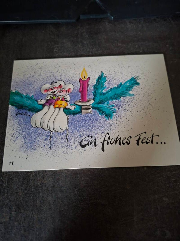 Diddl Weihnacht Klappkarte Nr. 49