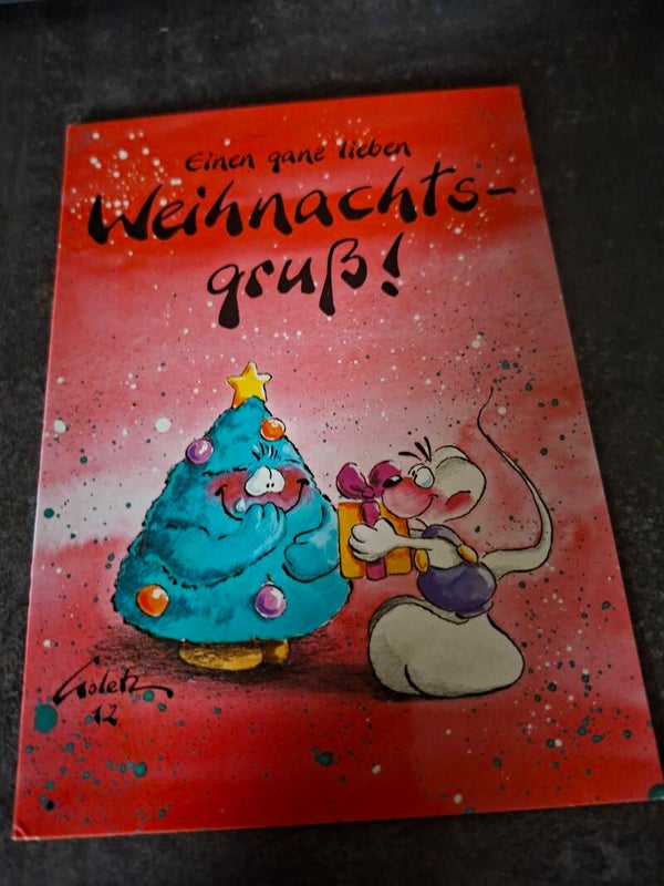 Diddl Weihnacht Klappkarte Nr. 12