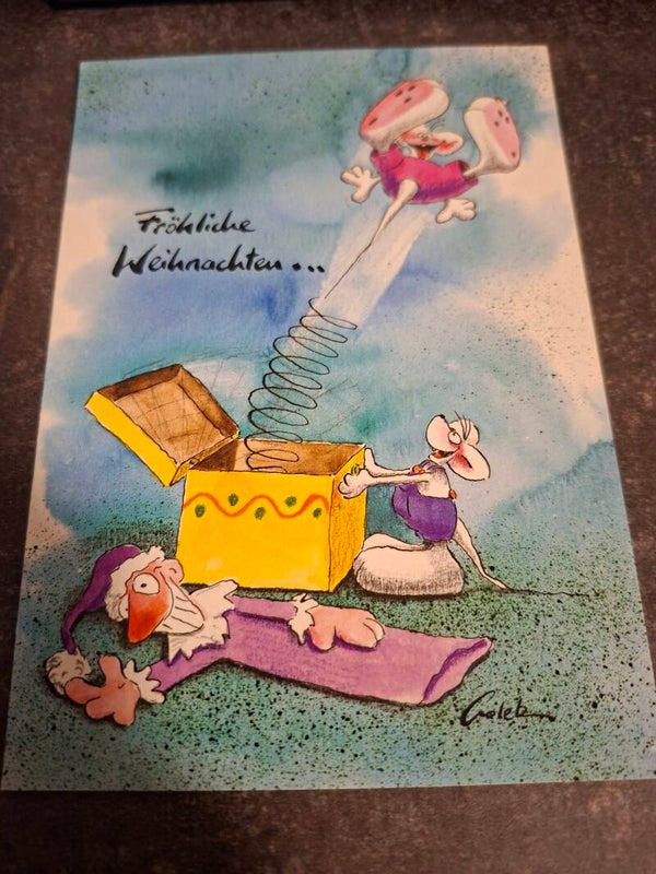 Diddl Weihnacht Klappkarte Nr. 11