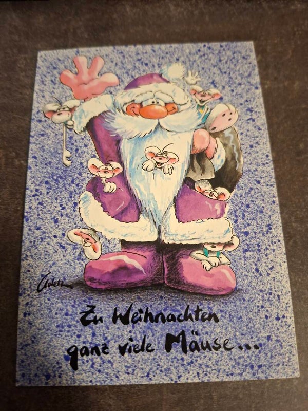 Diddl Weihnacht Klappkarte Nr. 6
