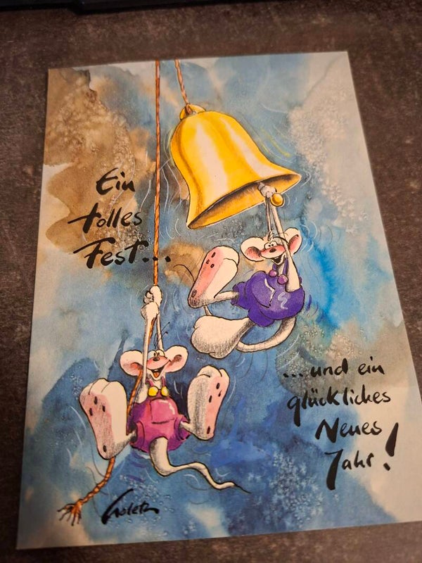 Diddl Weihnacht Klappkarte Nr. 7