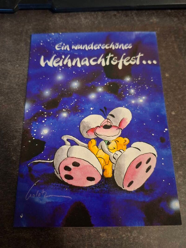 Diddl Weihnacht Klappkarte Nr. 3