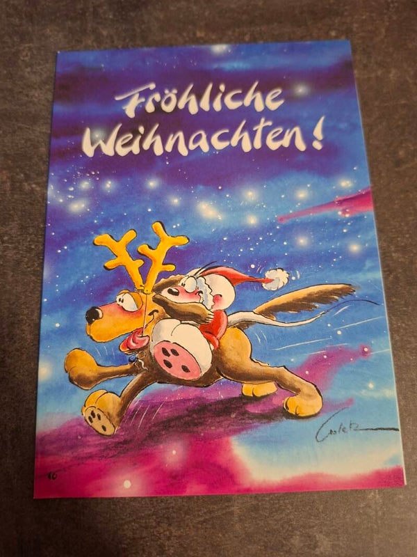 Diddl Weihnacht Klappkarte Nr. 16