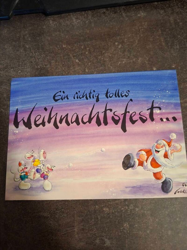 Diddl Weihnacht Klappkarte Nr. 56