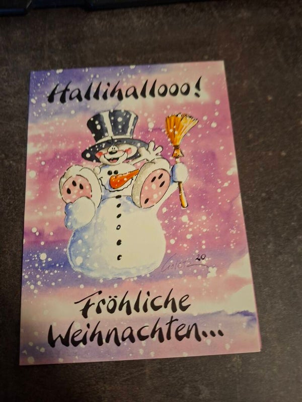 Diddl Weihnacht Klappkarte Nr. 20