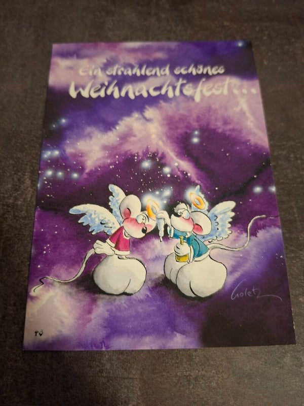 Diddl Weihnacht Klappkarte Nr. 43