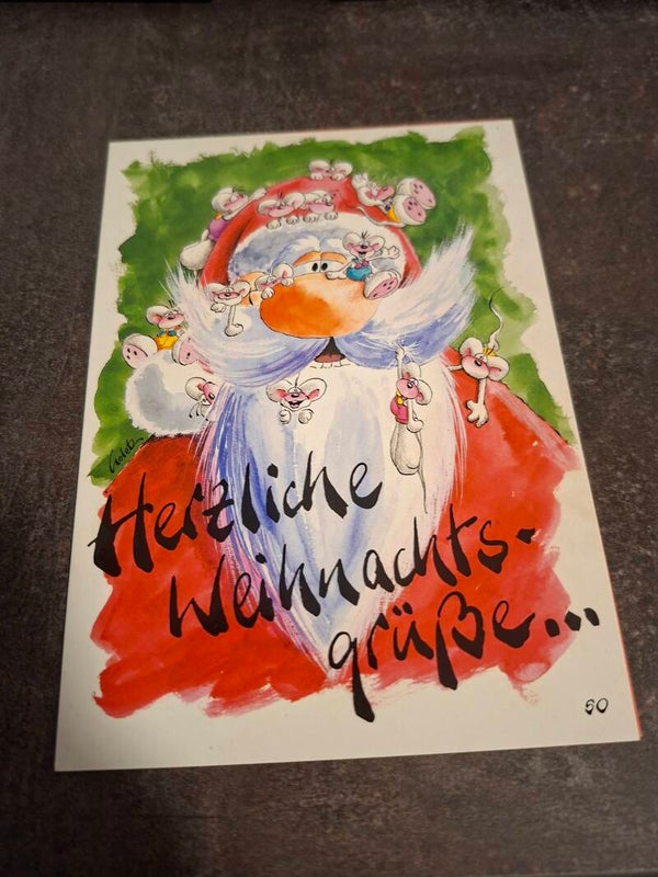 Diddl Weihnacht Klappkarte Nr. 50
