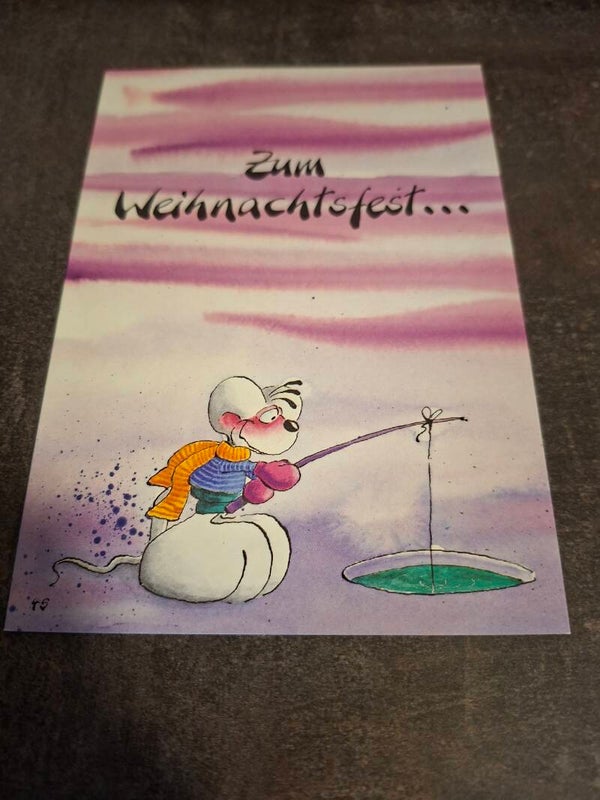 Diddl Weihnacht Klappkarte Nr. 45