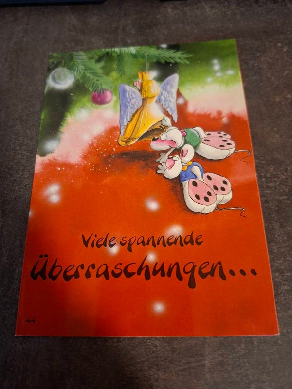 Diddl Weihnacht Klappkarte Nr. 22