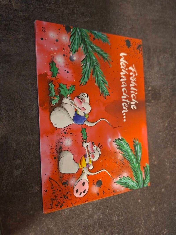 Diddl Weihnacht Klappkarte Nr.55