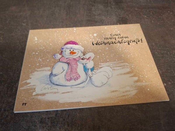 Diddl Weihnacht Klappkarte Nr. 44