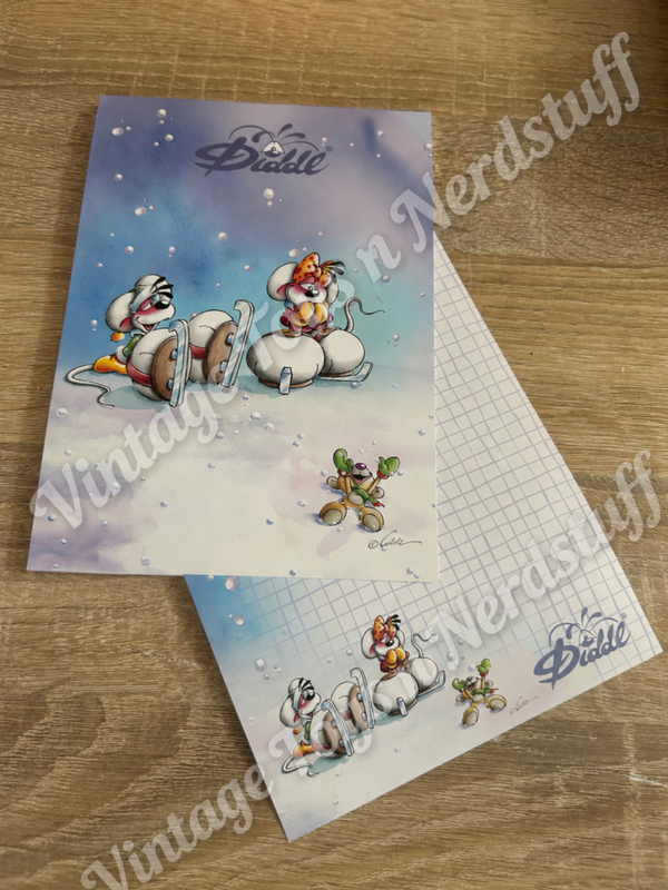 Diddl Weihnachtskollektion Blockblatt A5