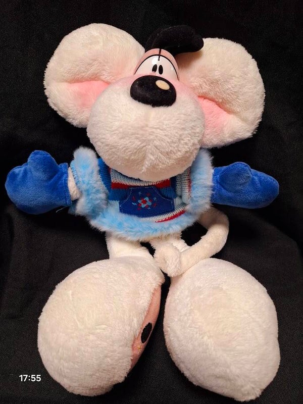 Diddl mit Winterpullover