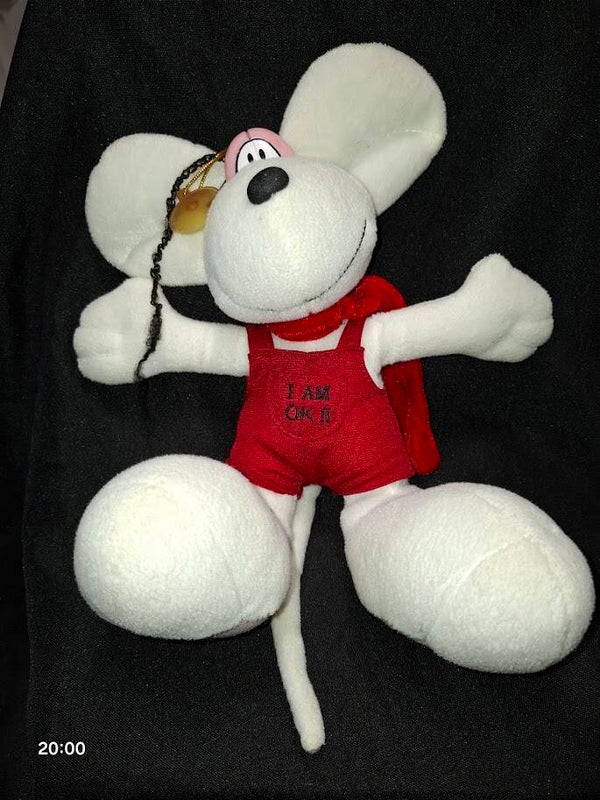 Diddl maus mit roten Latz