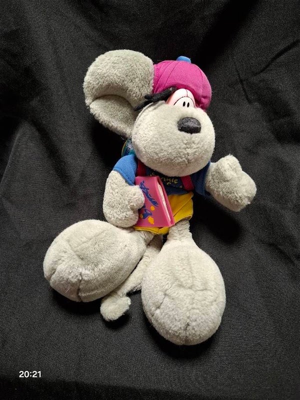 Diddl Maus mit Rucksack