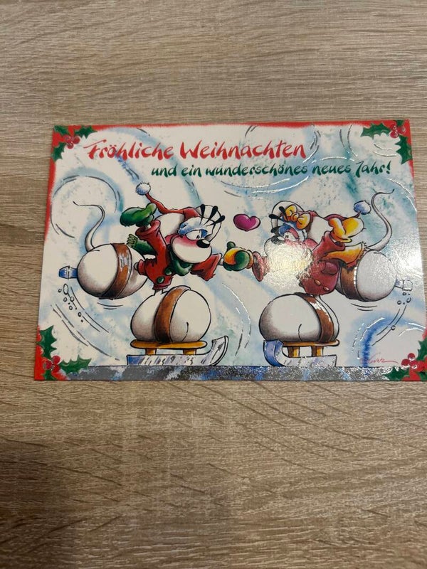Diddl Weihnachtskarte Nr.2