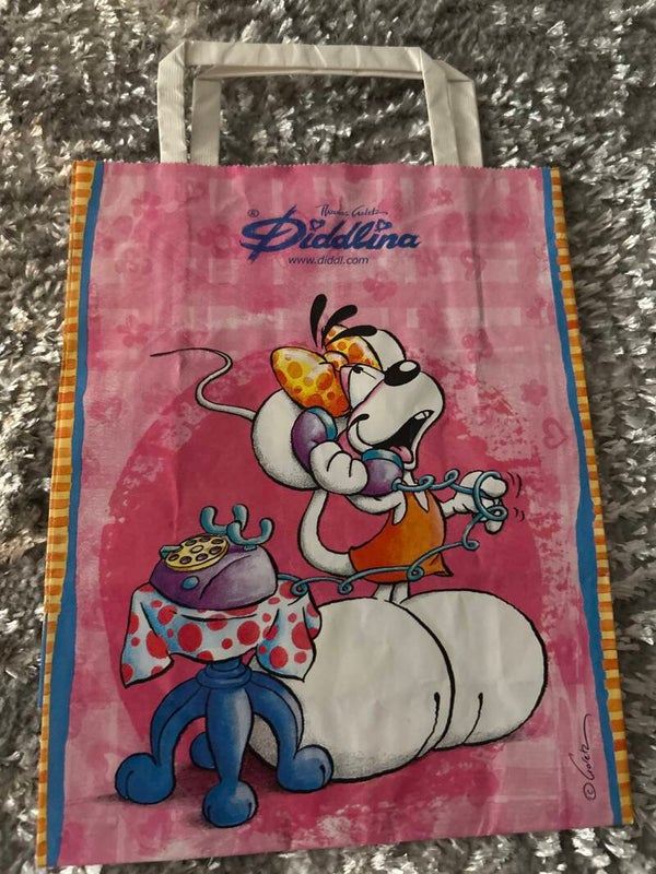 Diddl Tüte mit Henkel