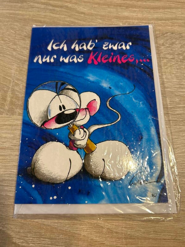 Diddl Klappkarte OVP Nr.10