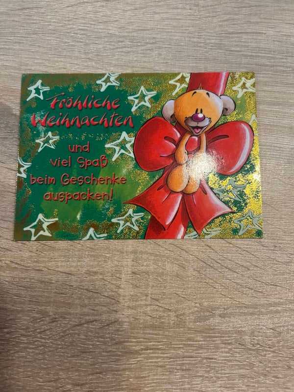 Diddl Pimboli Weihnachtskarte Nr.6