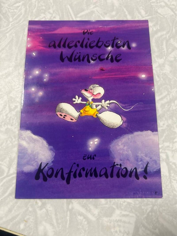 Diddl Klappgrußkarte Nr. 4