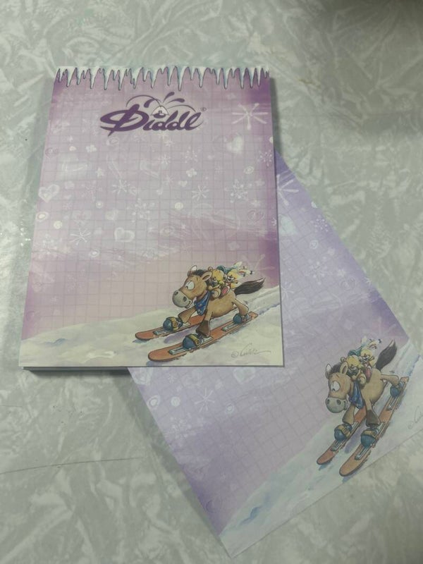 Diddl Winterblock A6 Fr. Blatt
