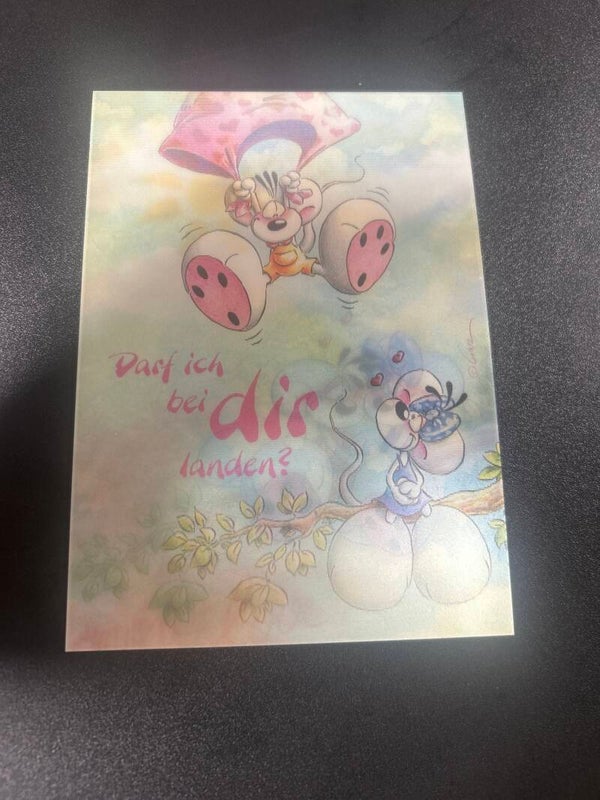 Diddl Wackelbildpostkarte Nr.14a