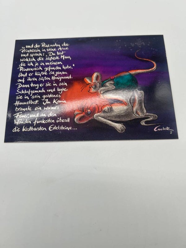 Diddl Spruch Klapppostkarte Nr.5