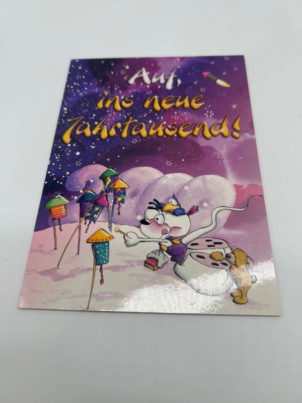 Diddl Weihnacht Klappkarte