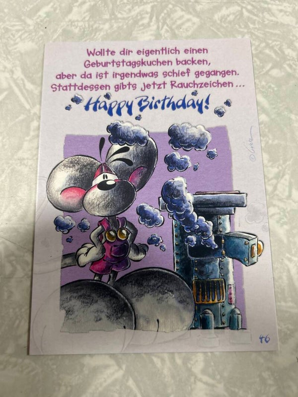 Diddl Reibeduftkarte