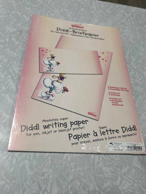 Diddl Briefpapier OVP