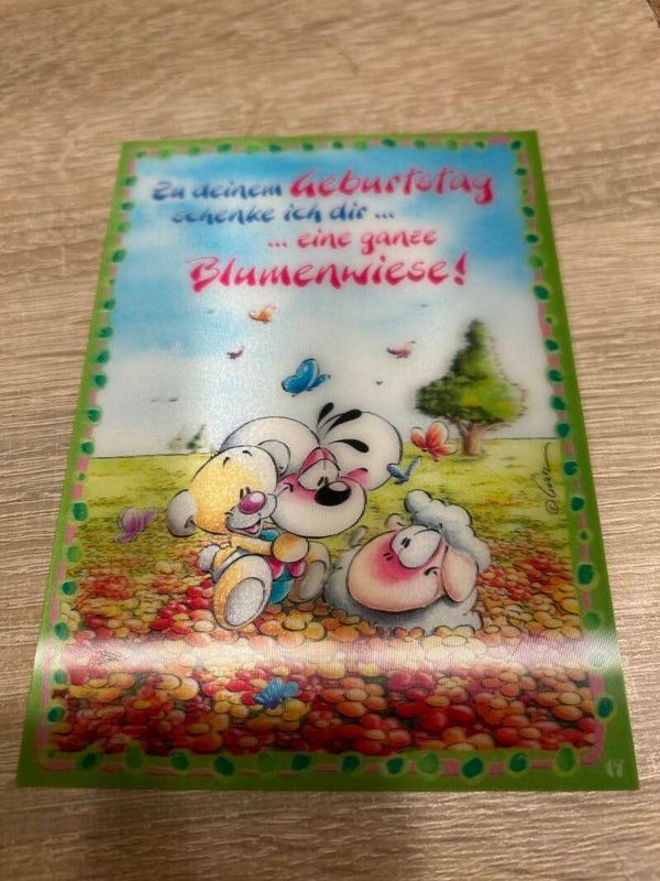 Diddl Wackelbildpostkarte Nr.19b