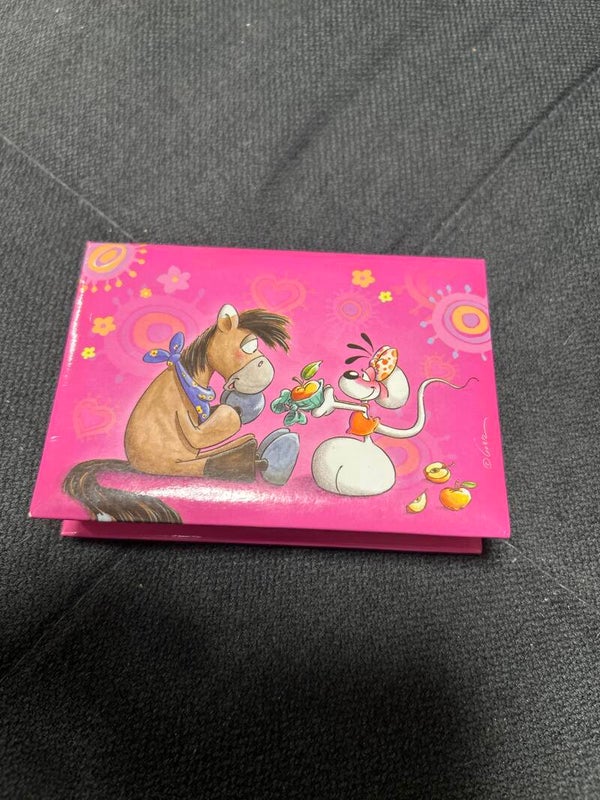 Diddl Box mit Notizzettel