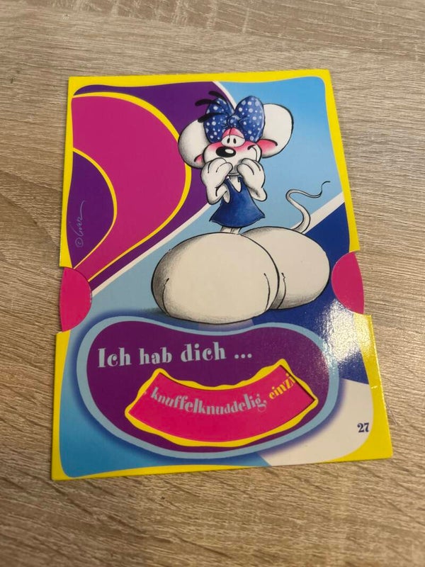 Diddl Drehscheibenpostkarte Nr.27c