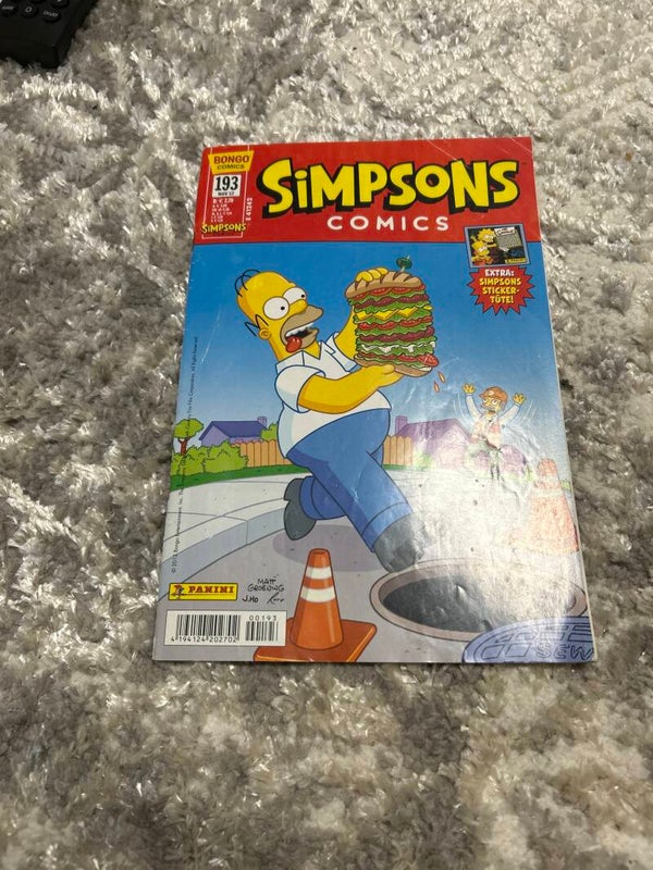 Simpson Comic 193