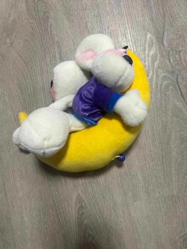 Diddl Spieluhr auf Mond