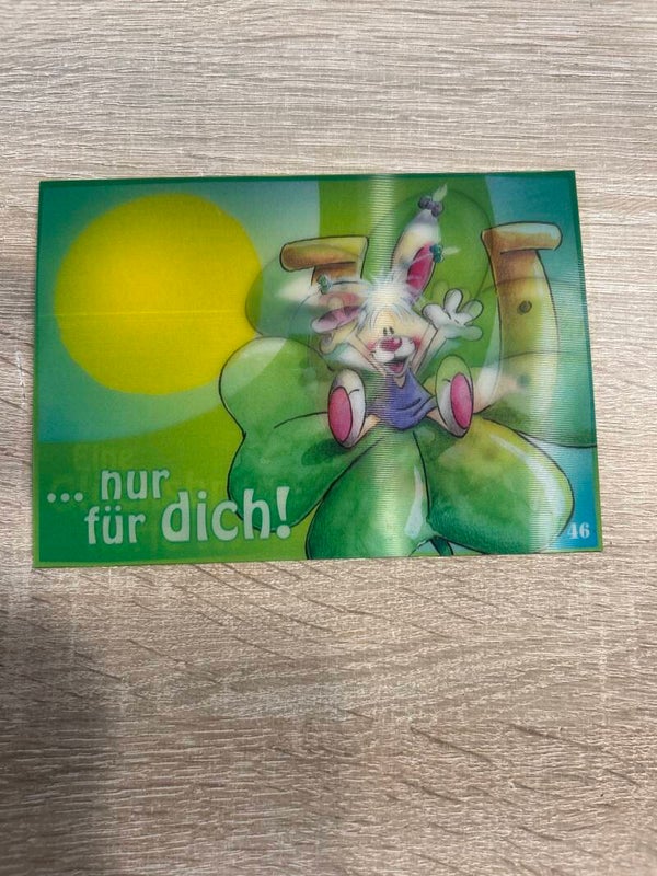 Diddl Wackelbildkarte Nr.46e