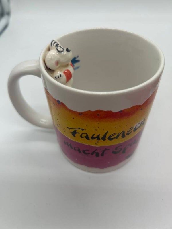 Diddl Tasse Faulenzen macht Spaß