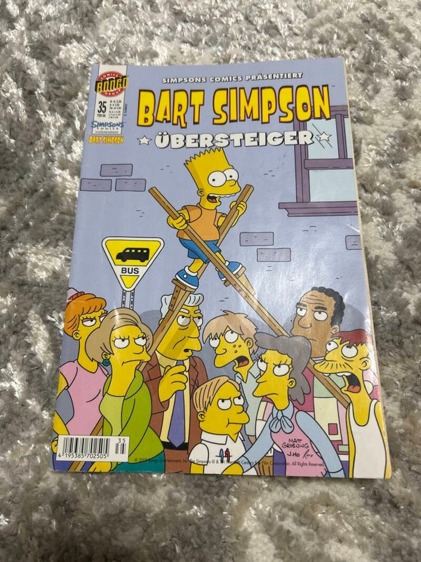 Bart Simpson Comic Nr.35