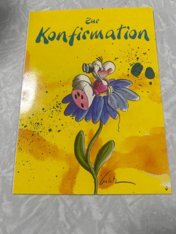 Diddl Klappgrußkarte Nr. 3